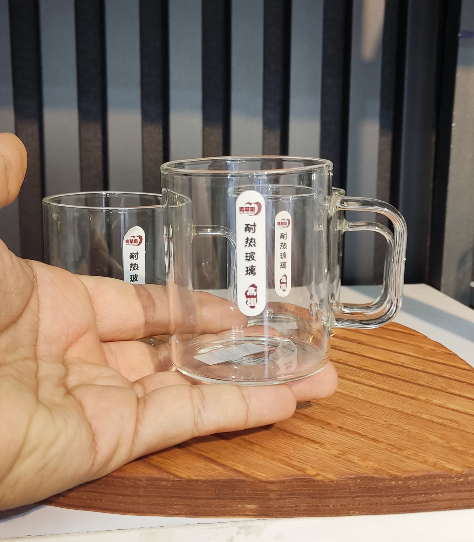 استکان پیرکس ۲۲۰ میل گرد دلی